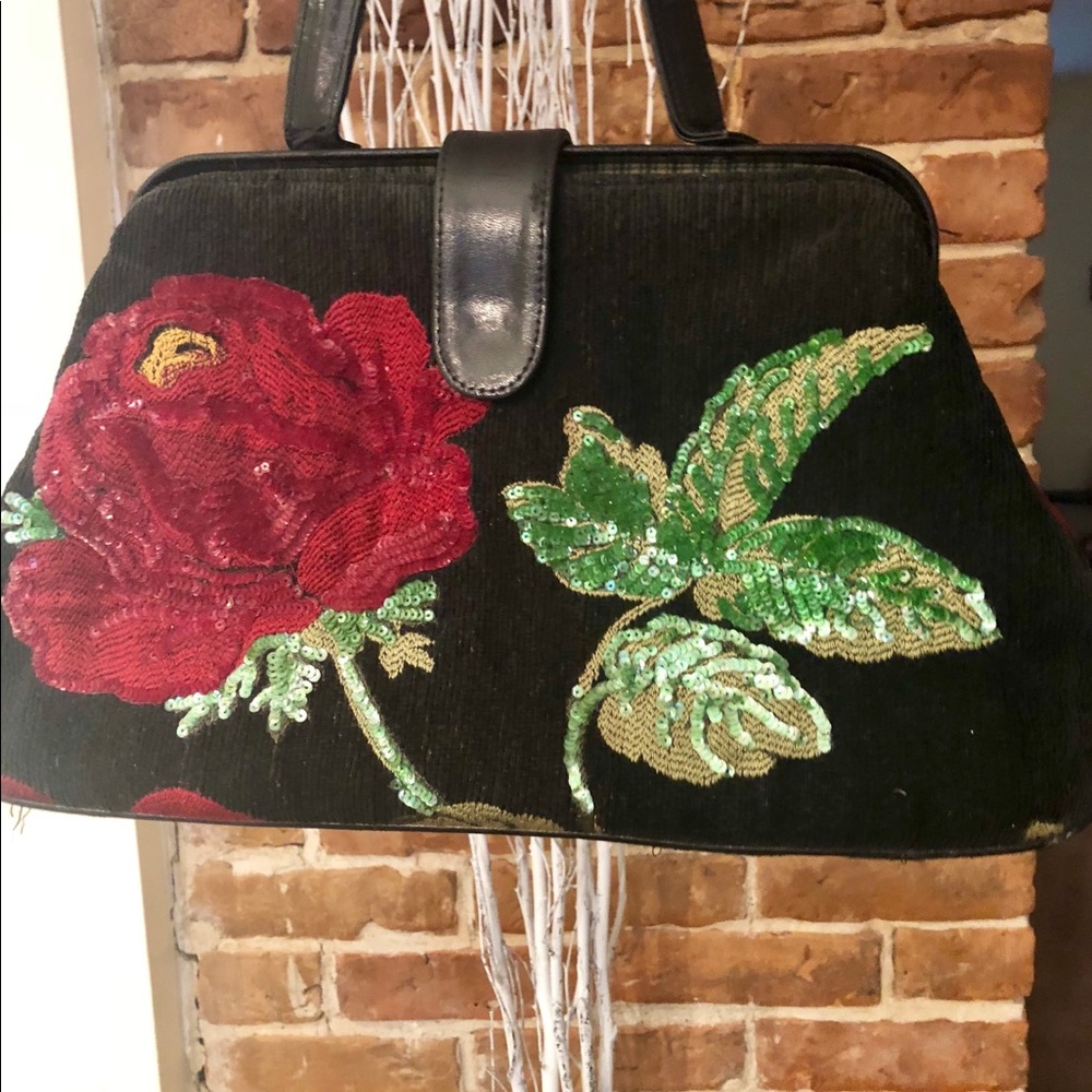 Isabella fiore handbag in black